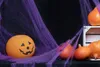 Lila Spinnennetzdeko 60g – Gruselige Halloween Atmosphäre Produktbild-Vorschau 3