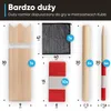Kubb Competition - 9x9x30 w czerwono-białe paski Podgląd zdjęcia produktu 4