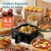 Cosori Premium II Plus, Heißluftfritteuse, 6,2 l, 80 °C, Produktbild-Vorschau 4