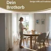 LS-LebenStil Design Stoffkorb Spruch Gebäckträger Baumwolle Produktbild-Vorschau 6