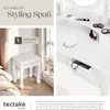 tectake® Schminktisch 90 x 40 x 145 cm Produktbild-Vorschau 4