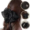 ECARLA dekorative Haarspange mit Schleife, schwarz 1 Stück. Produktbild-Vorschau 3