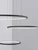 Nova Luce PURPLE LED Pendelleuchte Schwarz 80W Warmweiss Produktbild-Vorschau 8