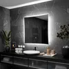 Badspiegel mit LED Beleuchtung und Touch-Schalter - Lisbon Produktbild-Vorschau 5