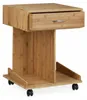 Relaxdays Beistelltisch mit Rollen ROLLI Bambus, Schublade, Produktbild-Vorschau 6
