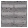 WOODTEX Grau 180x180 cm Rhombuszaun Sichtschutz Gartenzaun, Produktbild-Vorschau 2
