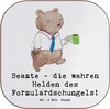 Mr. & Mrs. Panda Untersetzer für Gläser Beamtin Heldin - Produktbild-Vorschau 1