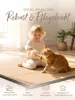 Sisalteppich Schwarz 60x110 cm | Moderner Teppich für Wohn- Produktbild-Vorschau 5