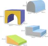 HOMCOM Blocs de construction souples Lot de 4 blocs de Voir les images du produit 3