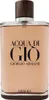 Klarer Glasflakon von Acqua di Giò Absolu mit bernsteinfarbenem Duft und dunkler Holzoptik-Kappe, Giorgio-Armani-Schriftzug. Produktbild-Vorschau