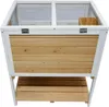 Erhöhter Kleintierkäfig aus Holz Nagerkäfig für Kaninchen, Produktbild-Vorschau 6