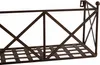 Großer Wandblumenkasten aus Metall 110 cm breit Pflanzkorb Produktbild-Vorschau 2