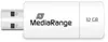 MediaRange USB-Stick 32GB USB 2.0 Slider green Náhľad obrázku produktu 9