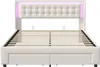 CDGlobal Polsterbett Doppelbett 180x200 cm mit Produktbild-Vorschau 14