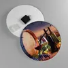 Wanduhr - Rund - Glasuhr - Wein Weinberg Sommer - 30x30cm - Produktbild-Vorschau 2