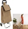 HowHomely Chariot de courses beige Chariot de courses en Voir les images du produit 9
