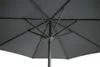 Primaster Sonnenschirm Kreta anthrazit/grau Ø 300 cm Produktbild-Vorschau 2