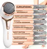 A product shot of an electric callus remover with feature callouts comparing it to other brands. Produktbild-Vorschau