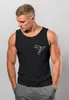 Herren Tank-Top Bedruckt Vogel Origami Polygon Brustprint Produktbild-Vorschau 4
