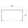 Holzschuppen für den Außenbereich 1,14 m² - 75 x 153 x H159 Produktbild-Vorschau 4