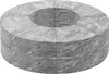 A circular, segmented object made of stone-like material, likely for heat storage. Produktbild-Vorschau