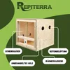 Repiterra® Terrarium Seitenbelüftung Holzterrarium OSB Holz Produktbild-Vorschau 3