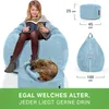 Green Bean® 2er Set Indoor XXL Sitzsack + Pouf mit Produktbild-Vorschau 2