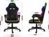 Huzaro Force 4.4 | Illuminazione LED RGB Sedia da gioco Anteprima dell’immagine prodotto 26