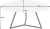 riess-ambiente Design Couchtisch MARVELOUS 90 cm weiß Produktbild-Vorschau 2