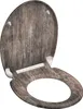 SCHÜTTE WC sedátko s měkkým zavíráním OLD WOOD Duroplast Náhled obrázku produktu 12