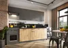 Keukenwandkast 45 cm - Grafietgrijs en asgrijs - Modulaire Productafbeelding-voorbeeld 10