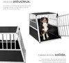 Cage de transport pour chien avec inclinaison SCHNUBI - Voir les images du produit 3
