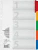 PAGNA Register A4 5tlg. Tabe 5-farbig weiß Produktbild-Vorschau 2