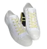 Flache Schnürsenkel in Weiss Creme – 140 cm Länge – 8 mm breit – für Freizeitschuhe und Sneaker Produktbild-Vorschau