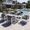 Flieks Gartenlounge-Set Gartenmöbelset 6 Personen, Rattan Produktbild-Vorschau 3