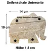 Tokoindah Marmor Seifenschale Elefant – in Handarbeit Produktbild-Vorschau 2