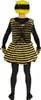A person wearing a bee costume from the back. Produktbild-Vorschau