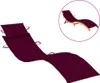 vidaXL Cuscino per sdraio rosso vino 186x58x4 cm Tessuto Anteprima dell’immagine prodotto 13