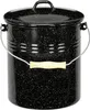 KARL KRÜGER Poubelle 3l avec couvercle noir et blanc Voir les images du produit 1