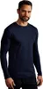 Premium Langarmshirt Herren, S, Marineblau Produktbild-Vorschau 2