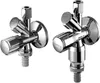 Robinet d'angle combiné Schell 1/2" chromé avec RV, Voir les images du produit 8