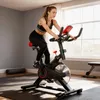 HOMCOM Indoor Cycling Bike Trainer Home Gym Fahrradtrainer Produktbild-Vorschau 2