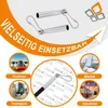 Dreamprint 10x Seilendverschluss Simplexhaken verzinkt 8 mm Produktbild-Vorschau 4