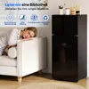 Merax 92L mini lednička s mrazákem 22 l, skleněnými dvířky Náhled obrázku produktu 11