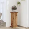 vidaXL Pflanzenständer Altholz-Optik 33x33x80 cm Produktbild-Vorschau 2