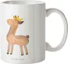 Mr. & Mrs. Panda Pott Lama König - Weiß - Geschenk, Produktbild-Vorschau 1
