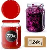 KADAX zaváracie poháre s viečkom "Jukka", poháre na džem, Náhľad obrázku produktu 1
