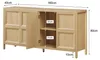 MODFU Dressoir met eikenhoutlook, bijzettafel, keukenkast Productafbeelding-voorbeeld 7