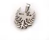 Edelstahl Kettenanhänger Adler Männerschmuck Hochglänzend Produktbild-Vorschau 2