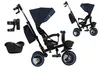 Trojkolesový bicykel 5v1 MoMi INVIDIA, modrá farba Náhľad obrázku produktu 6